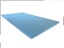Econoline Memory Foam Blue Medium Density 3/4"