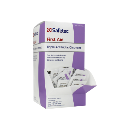  Safetec Triple Antibiotic Ointment Packets